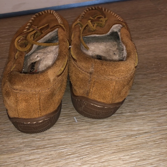 Minnietonka moccasin ladies slippers size 7 - Picture 4 of 6